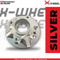 X-WHEEL Rear Sprocket Hub CNC 3D Vega SILVER 4H