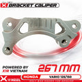 X-WHEEL Bracket Caliper 2 Piston CNC Vario 267MM
