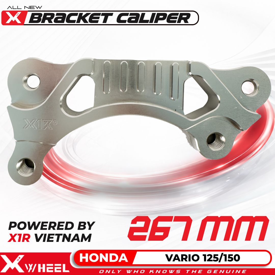 X-WHEEL Bracket Caliper 2 Piston CNC Vario 267MM