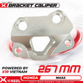 X-WHEEL Bracket Caliper 4 Piston CNC NMAX/AEROX 267MM