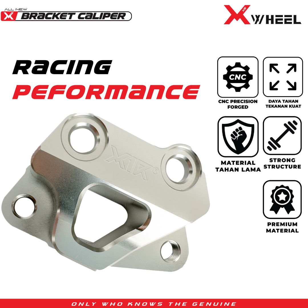 X-WHEEL Bracket Caliper 4 Piston CNC NMAX/AEROX 267MM