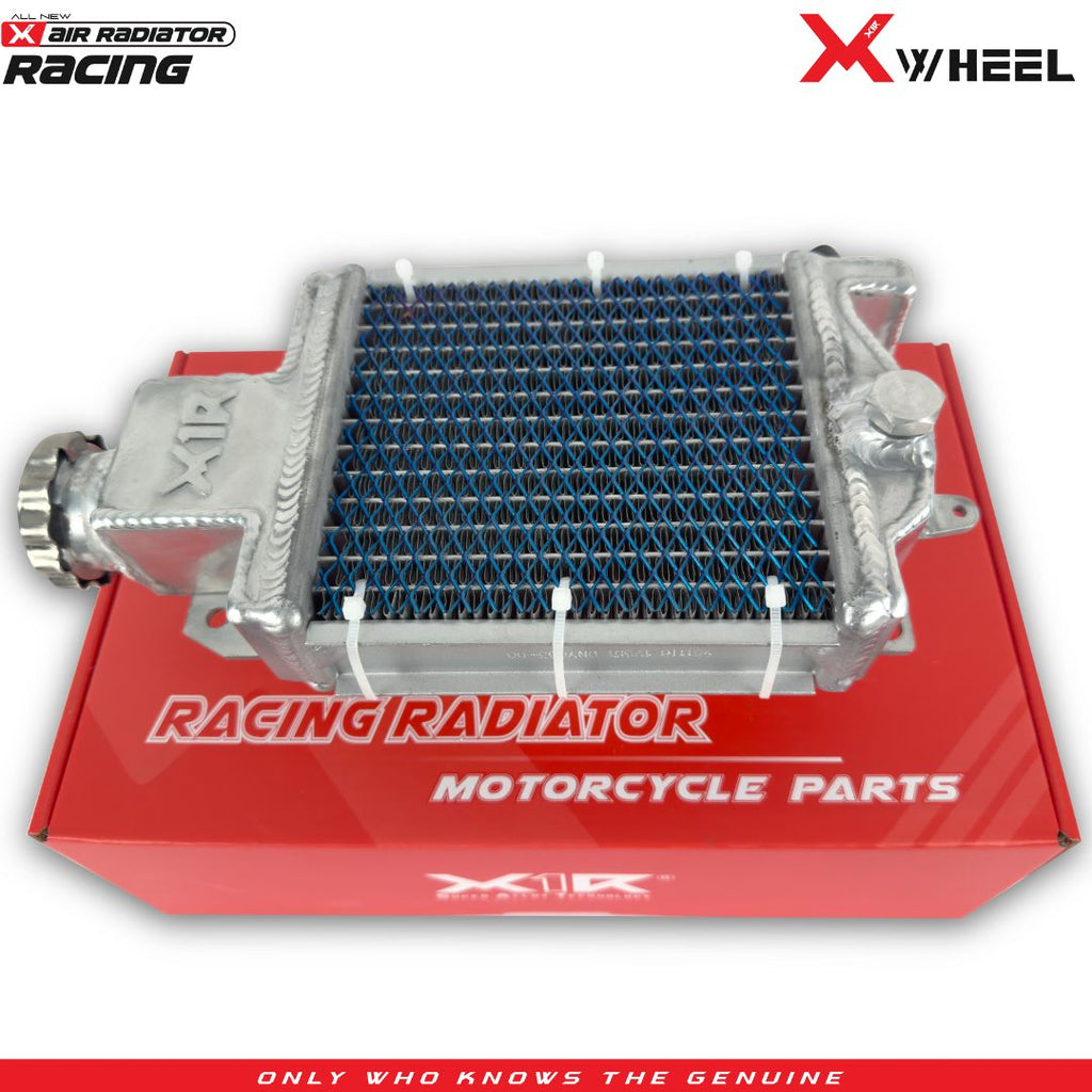 X-WHEEL Racing Radiator Full Aluminium Vario 150 Titanium Blue