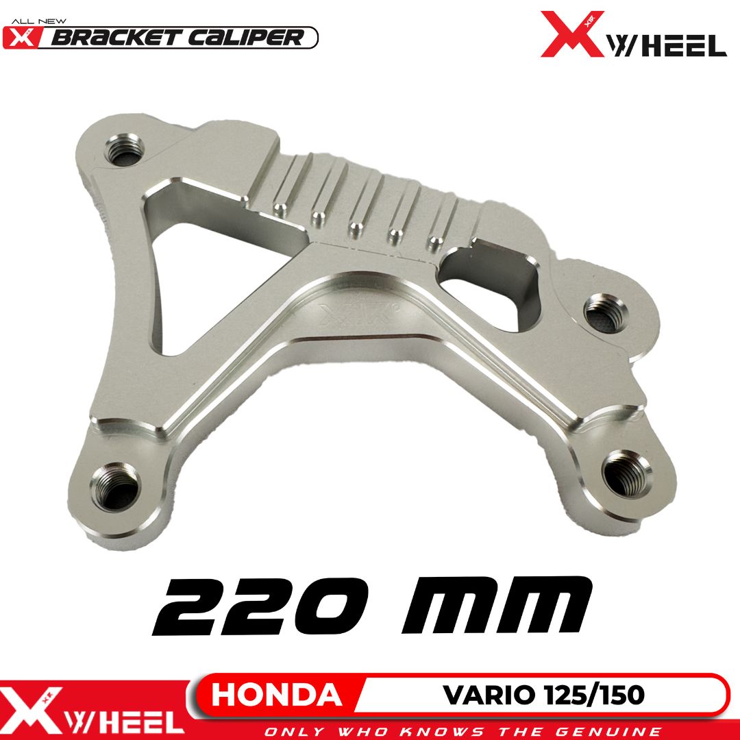 X-WHEEL Bracket Caliper 2 Piston CNC Vario 220MM
