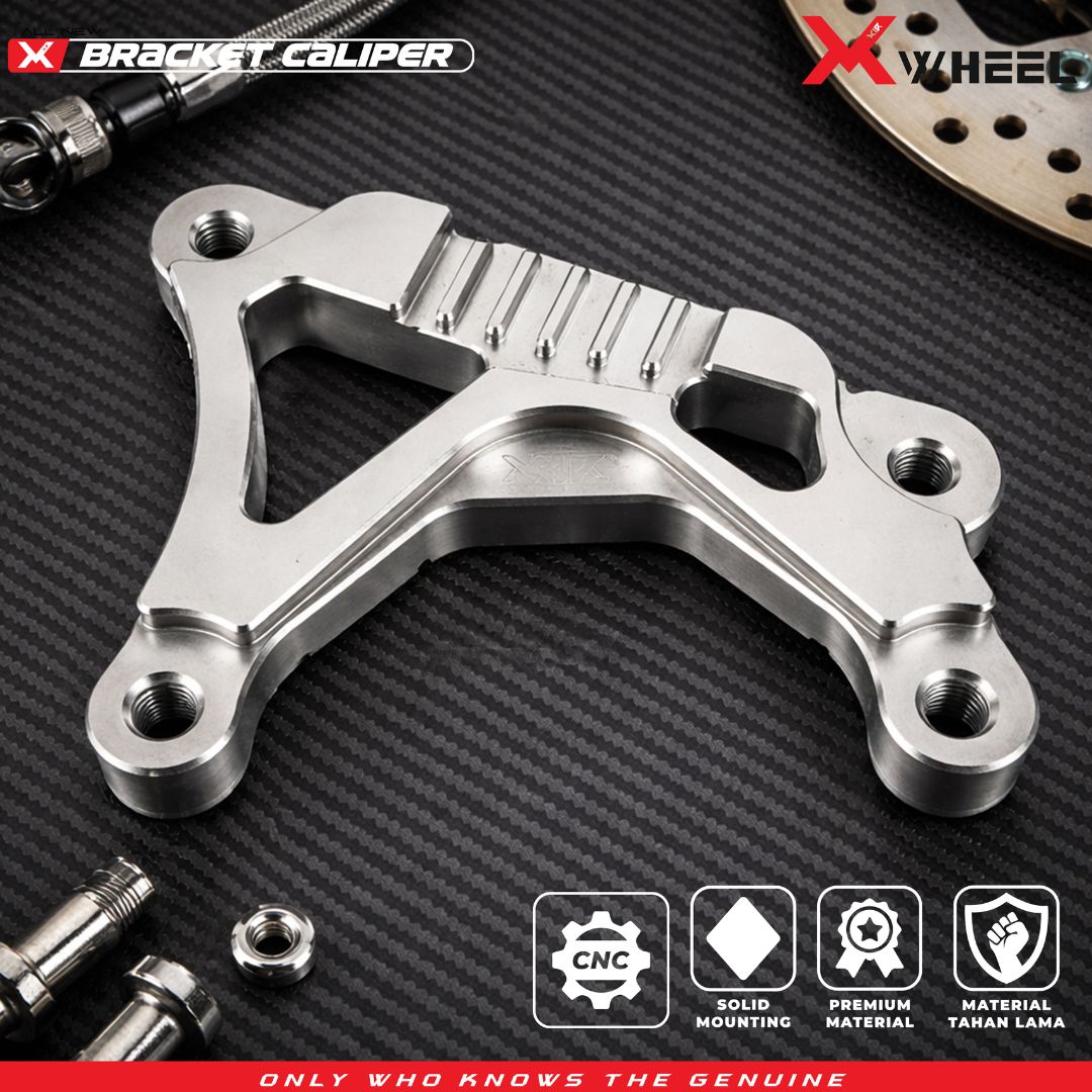 X-WHEEL Bracket Caliper 2 Piston CNC Vario 220MM