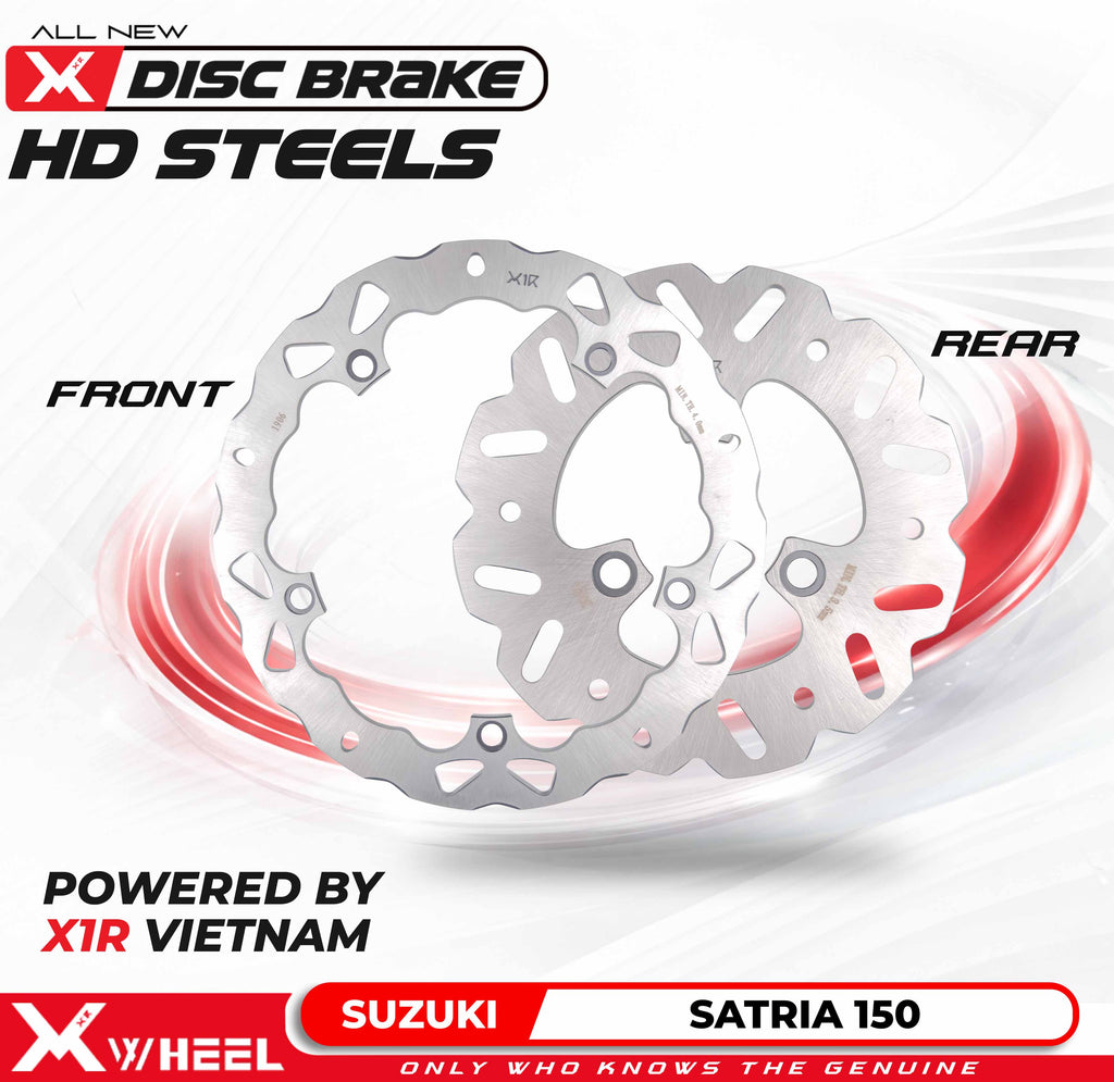 X-WHEEL Brake Disc Front/Rear Satria 290/190MM