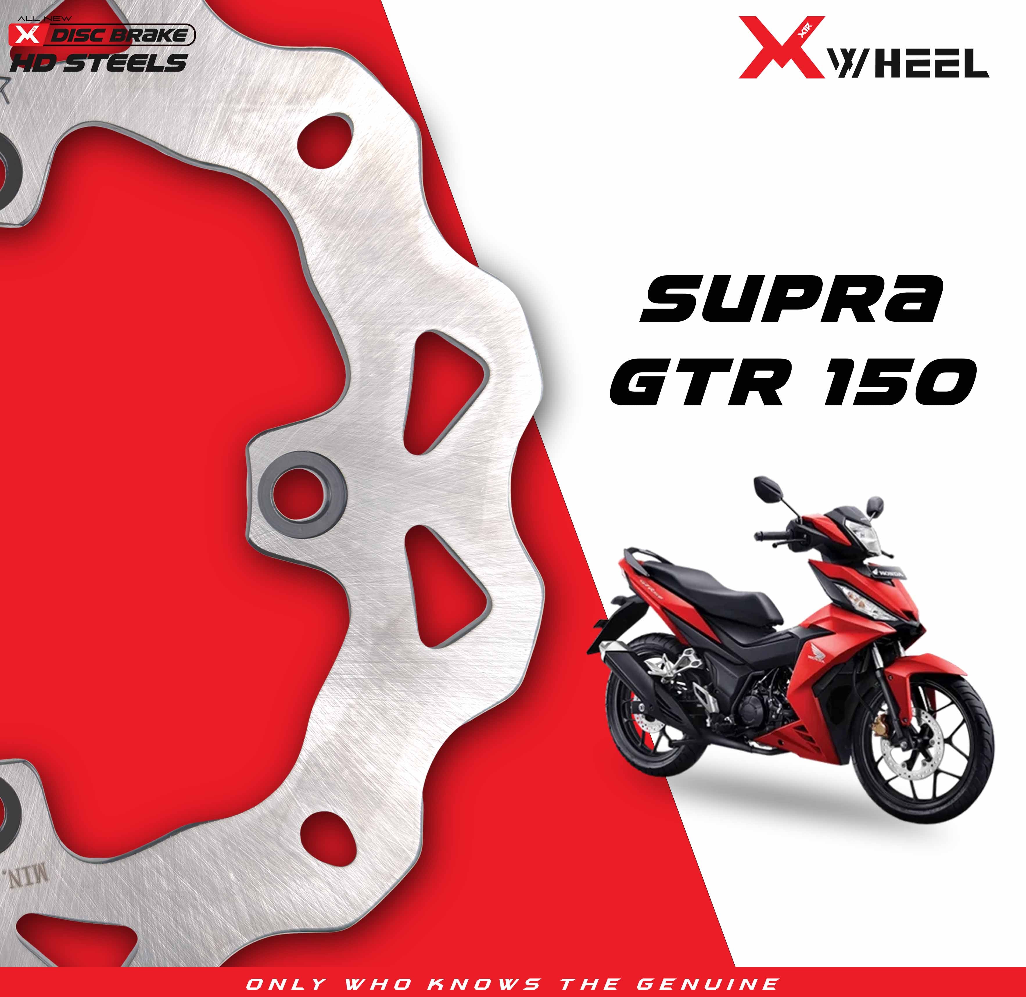 X-WHEEL Brake Disc Front/Rear Supra RS150 256/220MM