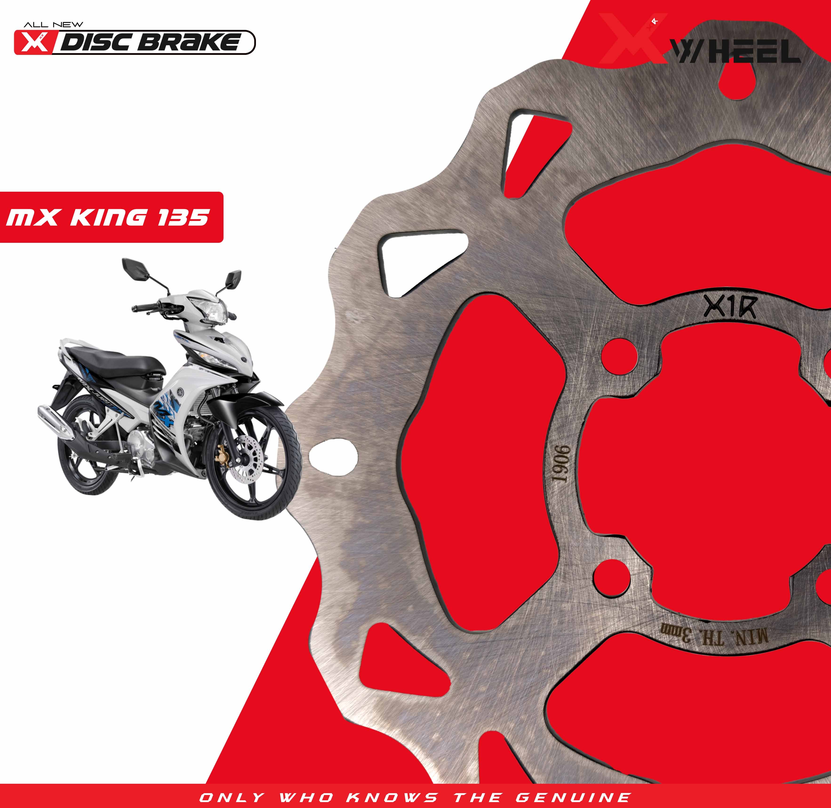 X-WHEEL Brake Disc Front/Rear MXKing 135 220/200MM