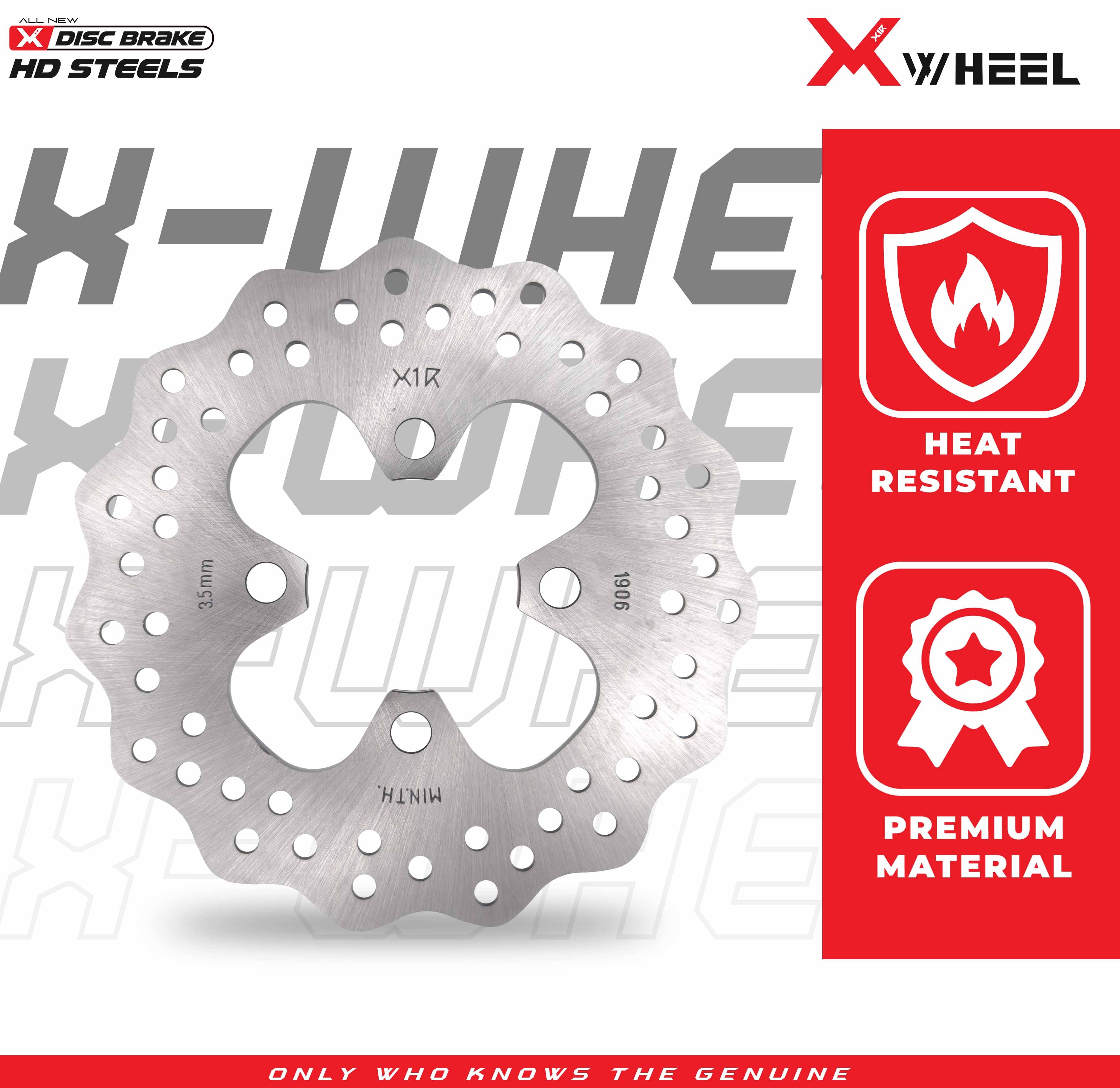 X-WHEEL Brake Disc Front/Rear Sonic 295/190MM