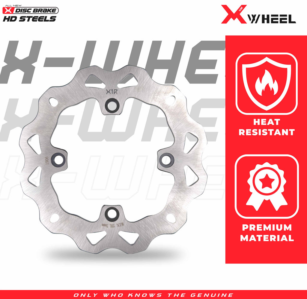 X-WHEEL Brake Disc Front/Rear Supra RS150 256/220MM