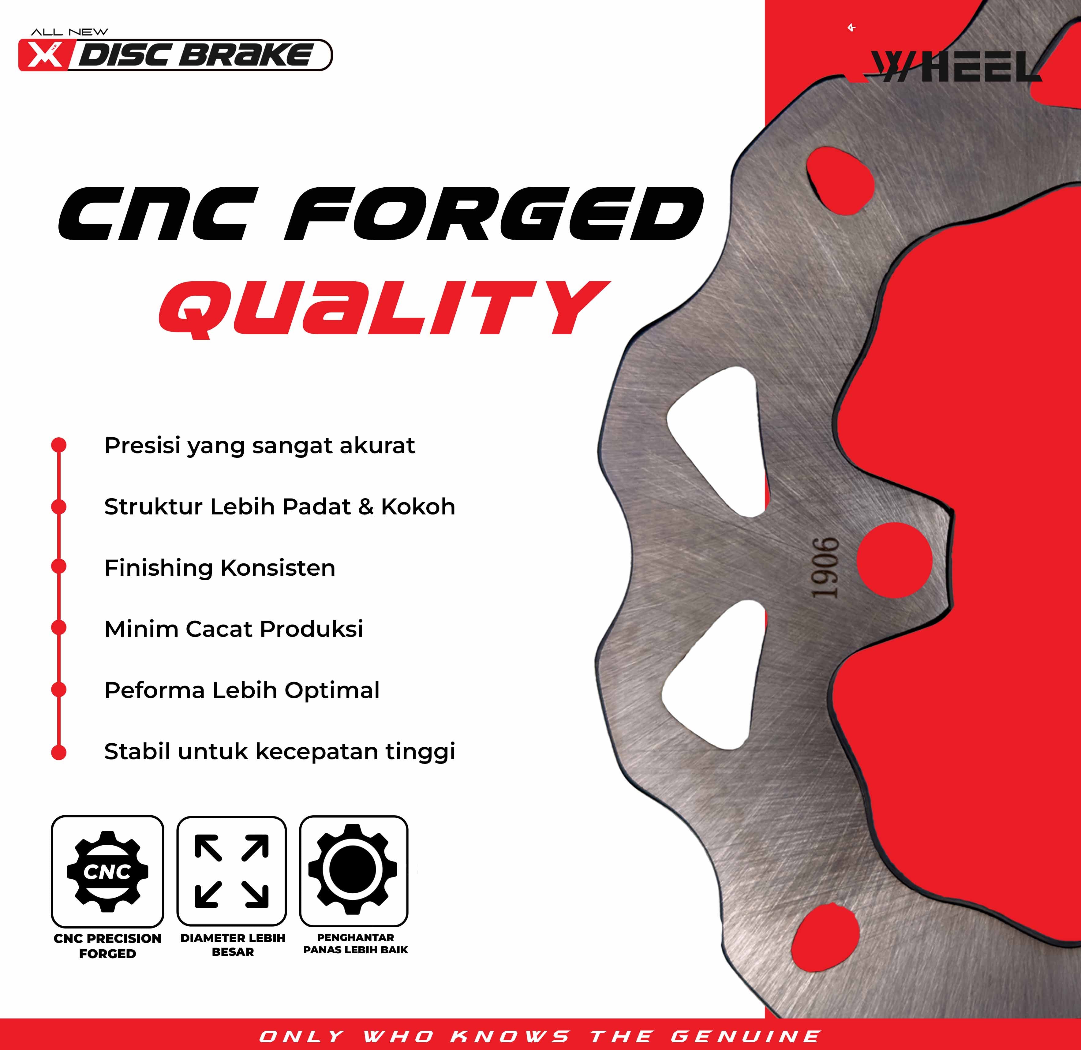 X-WHEEL Brake Disc Front/Rear MXKing 135 220/200MM