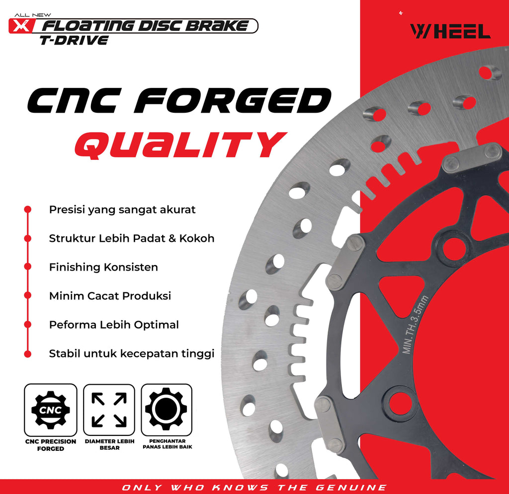 X-WHEEL T-Drive Brake Disc MXKing 150 298MM BlackGold