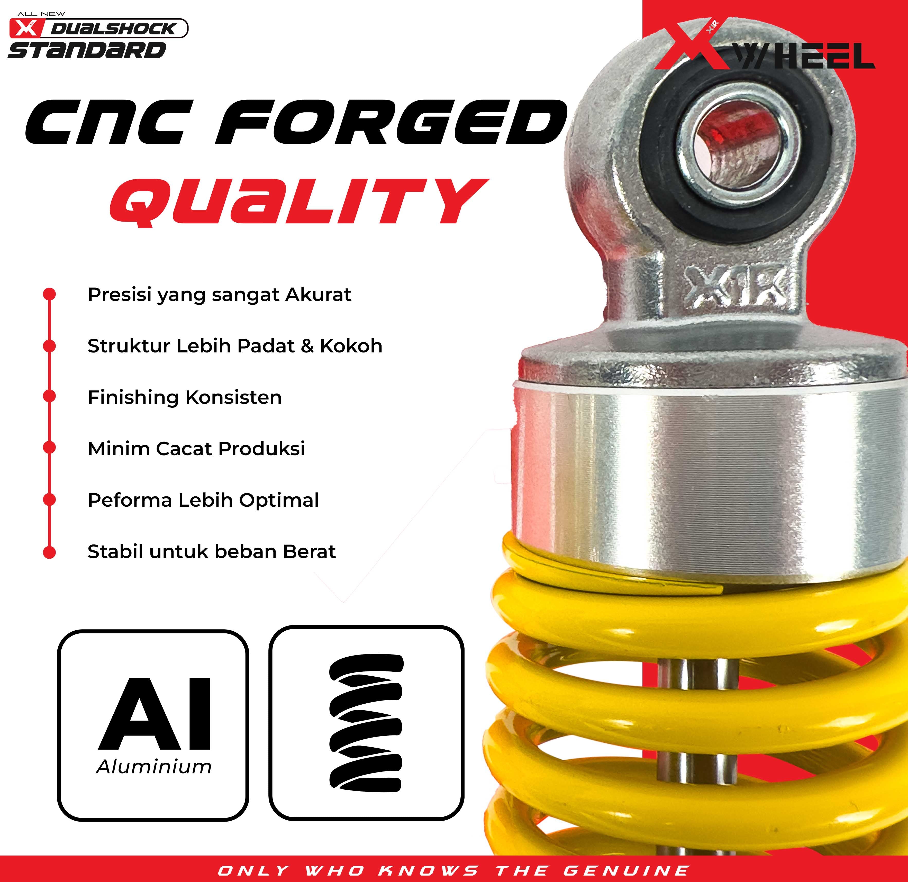 X-WHEEL Shock Breaker Dual Standard Nice Supra 335MM Gold