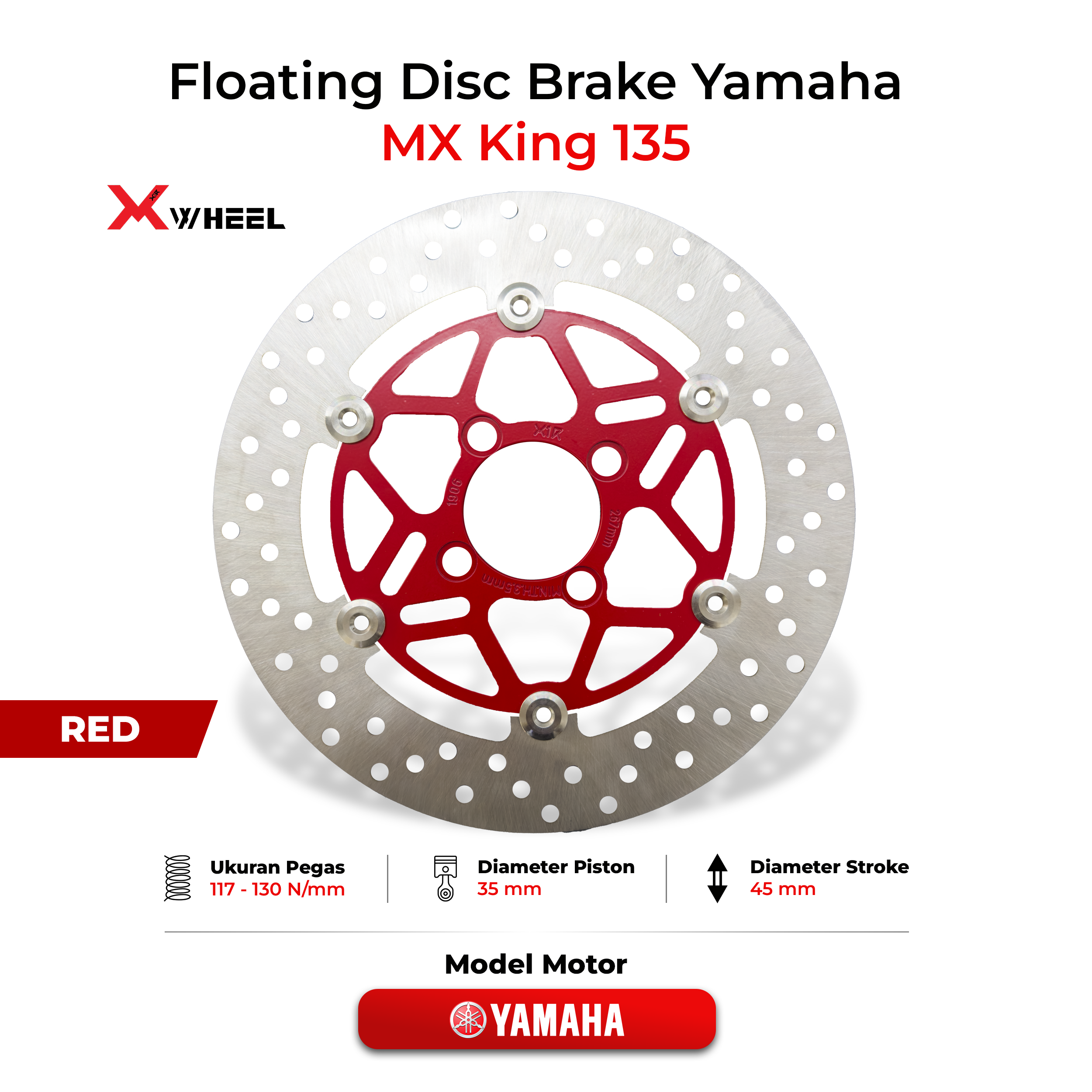 Floating Disc Brake | Titanium Steel HD