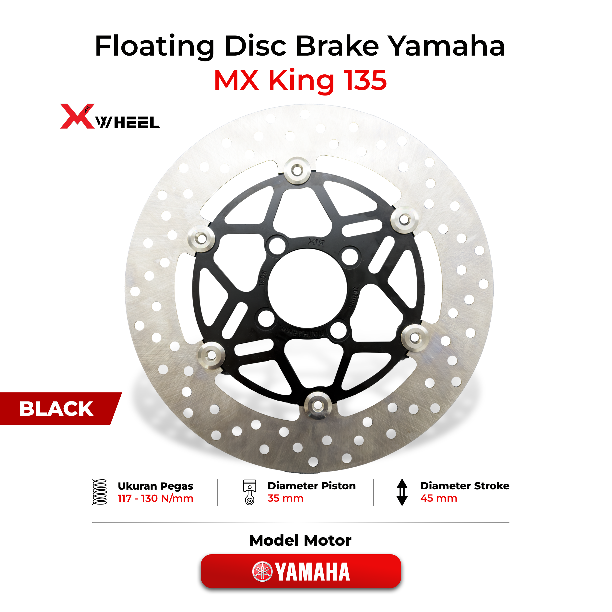 Floating Disc Brake | Titanium Steel HD