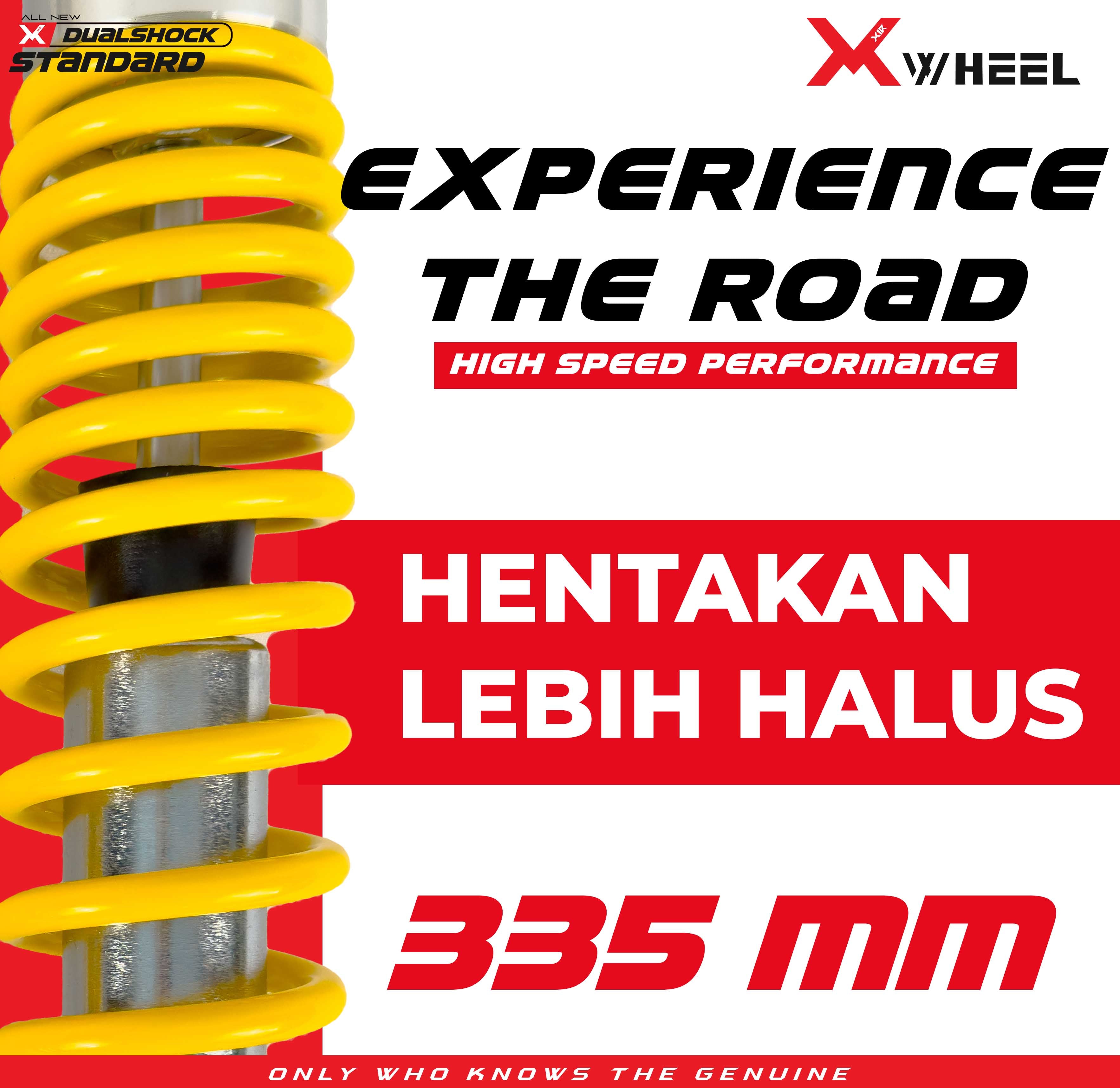 X-WHEEL Shock Breaker Dual Standard Nice Supra 335MM Gold