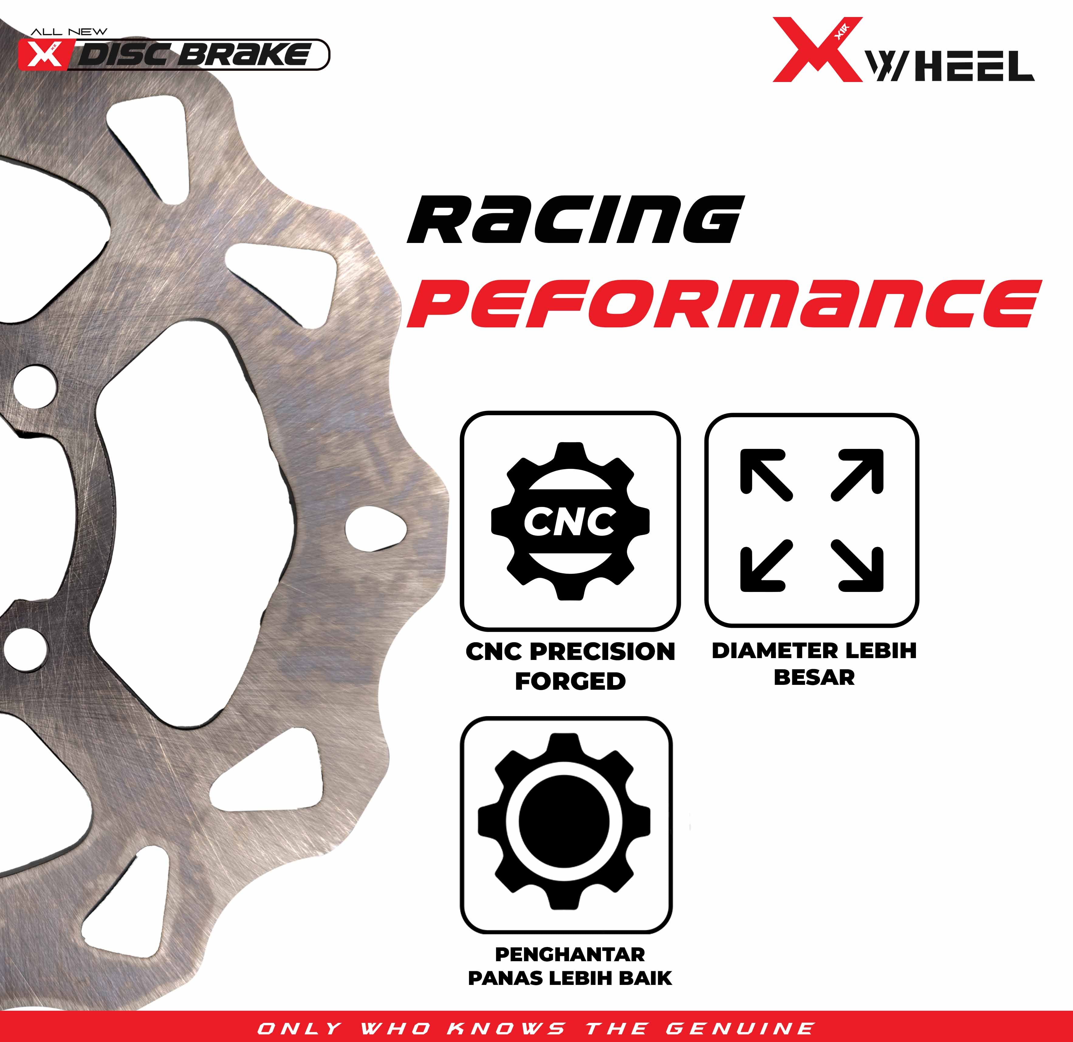 X-WHEEL Brake Disc Front/Rear MXKing 135 220/200MM