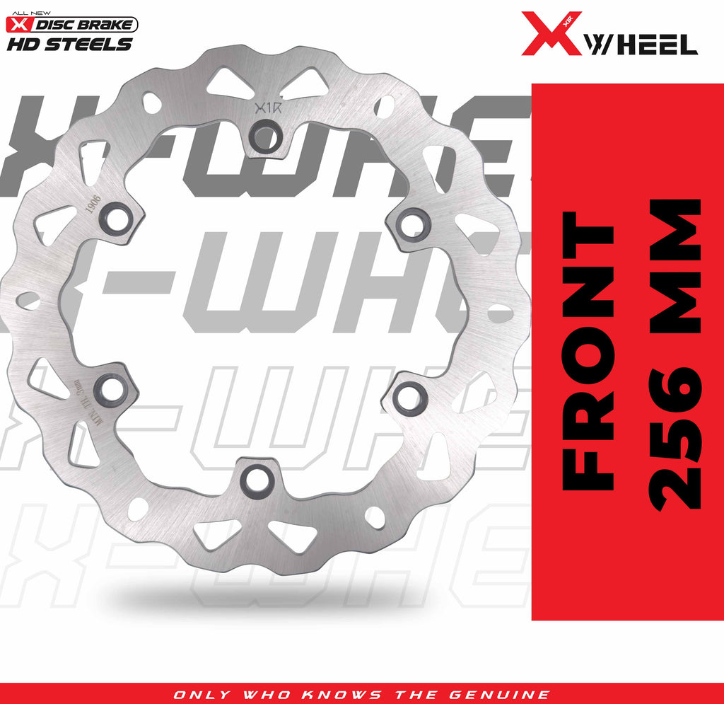 X-WHEEL Brake Disc Front/Rear Supra RS150 256/220MM