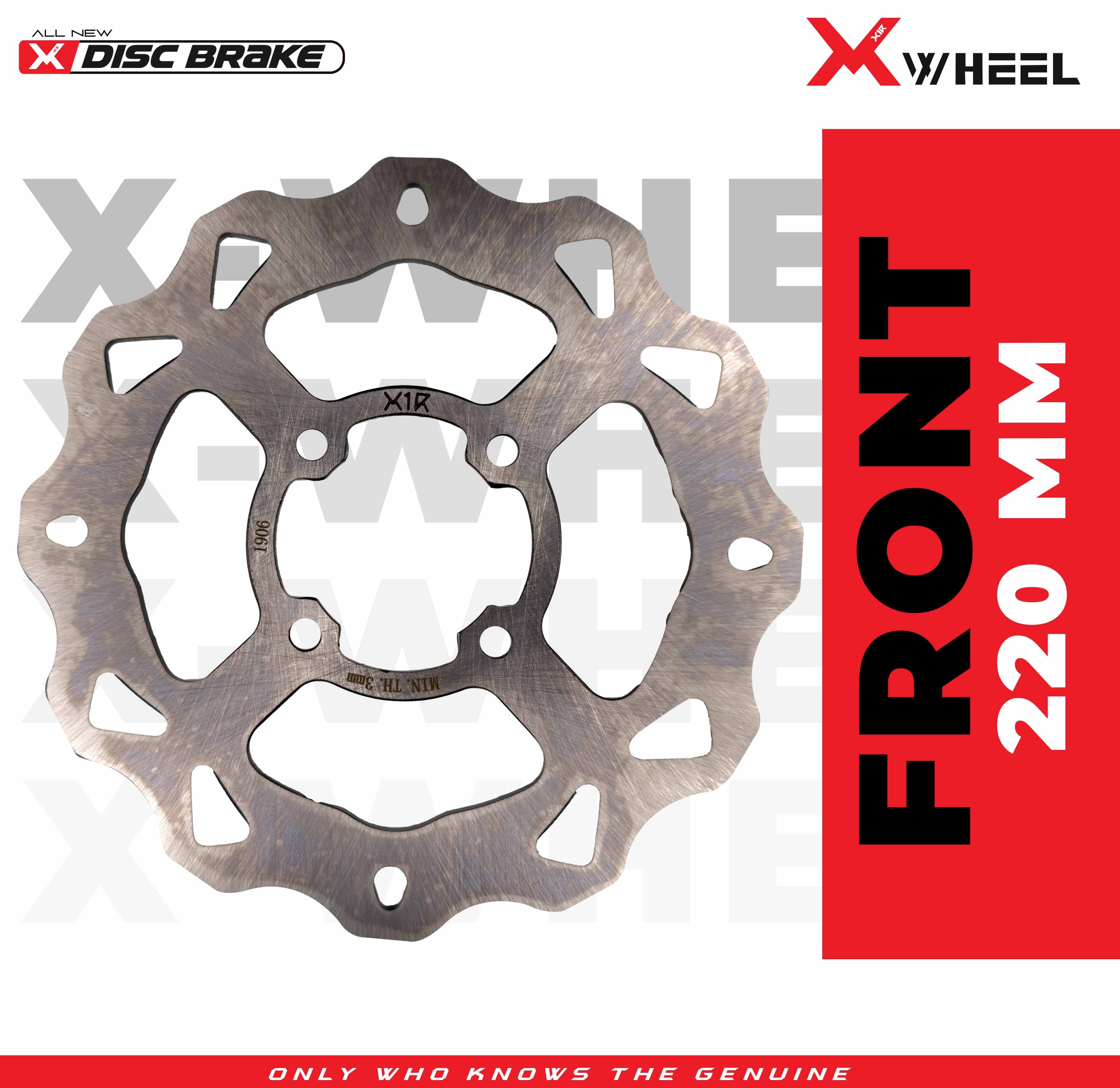 X-WHEEL Brake Disc Front/Rear MXKing 135 220/200MM