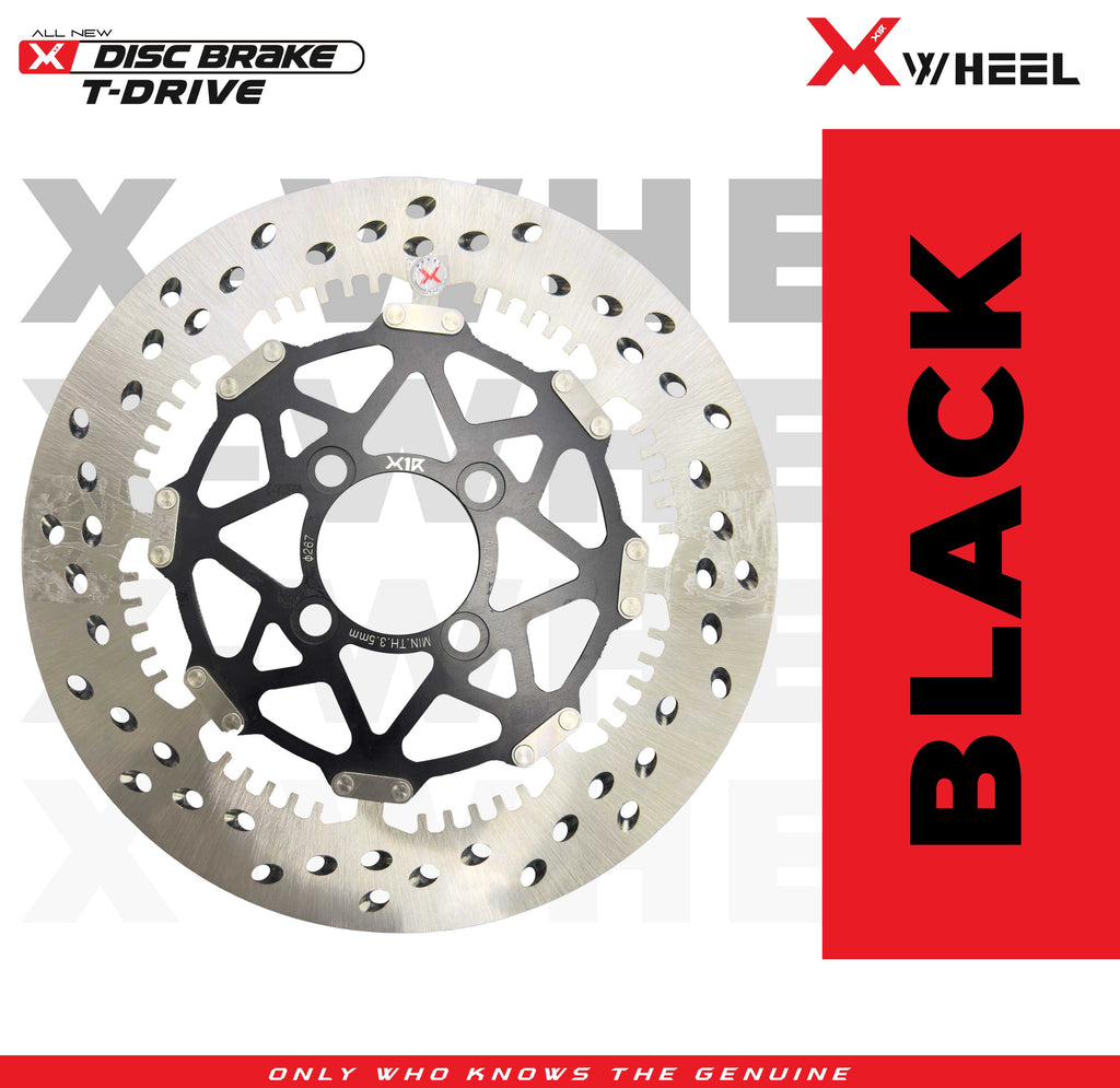 X-WHEEL T-Drive Brake Disc Left Vario 267MM Black