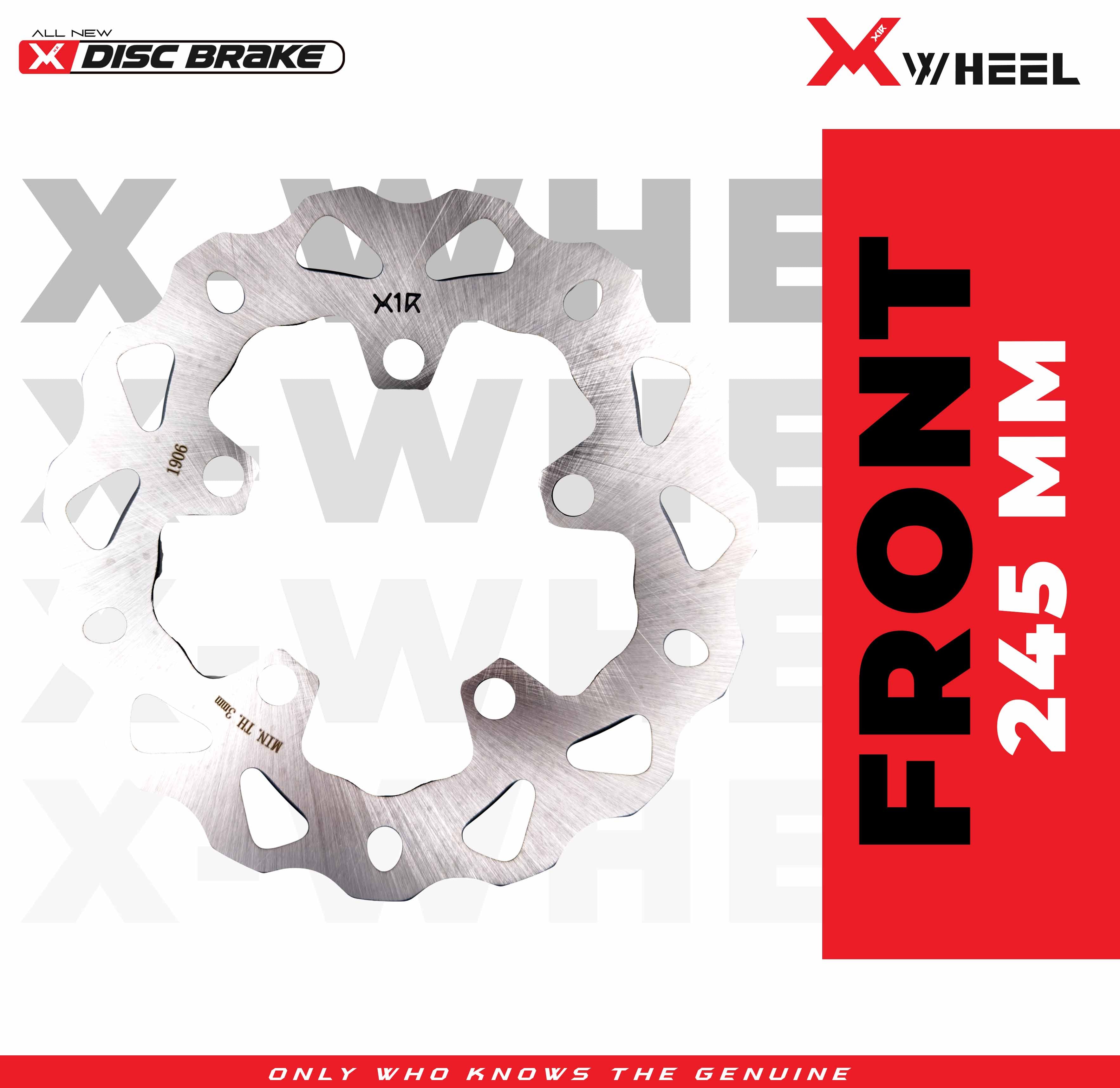 X-WHEEL Brake Disc Front/Rear MXKing 150 245/203MM