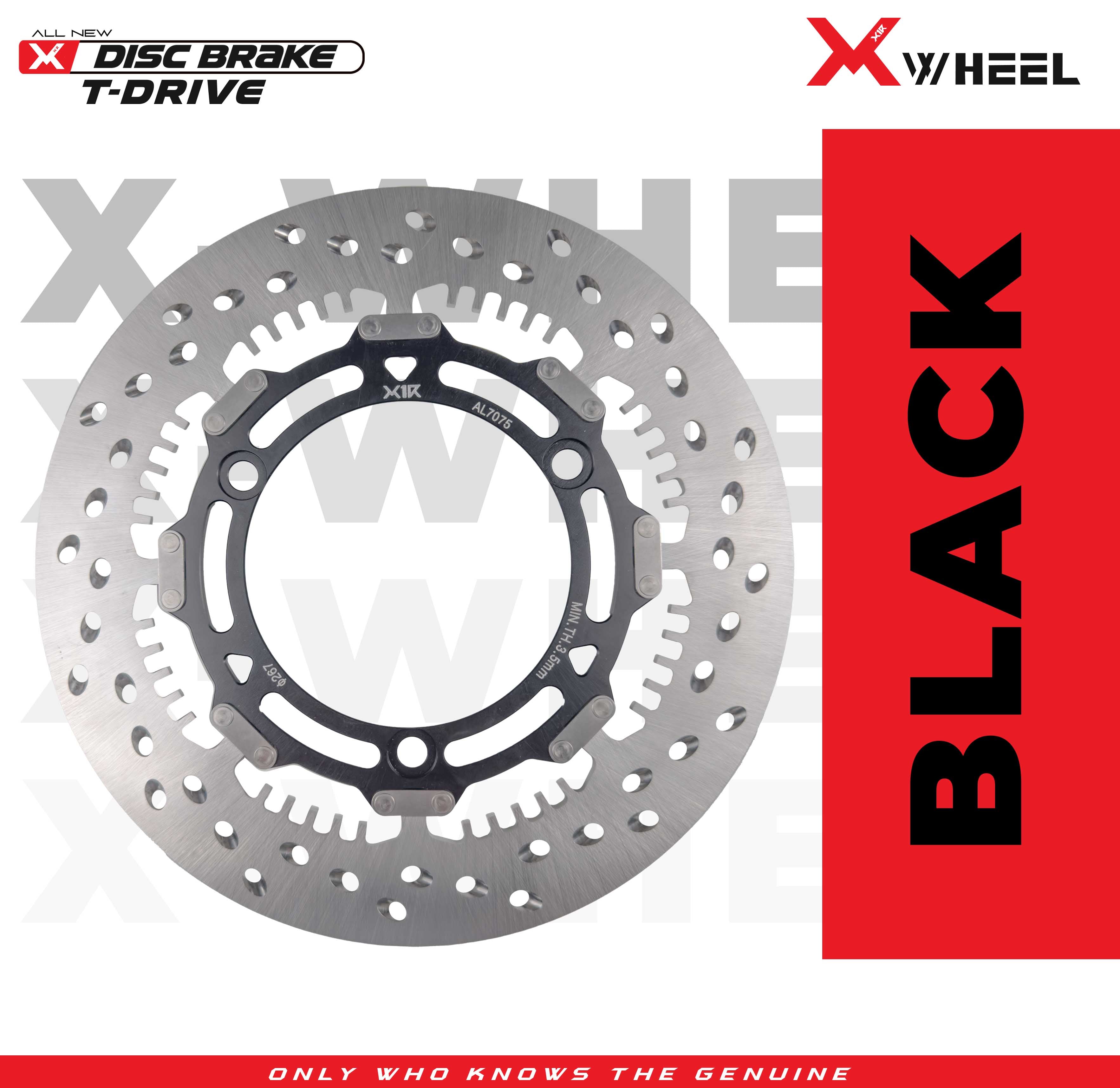 X-WHEEL T-Drive Brake Disc NMAX 155 267MM BlackGold
