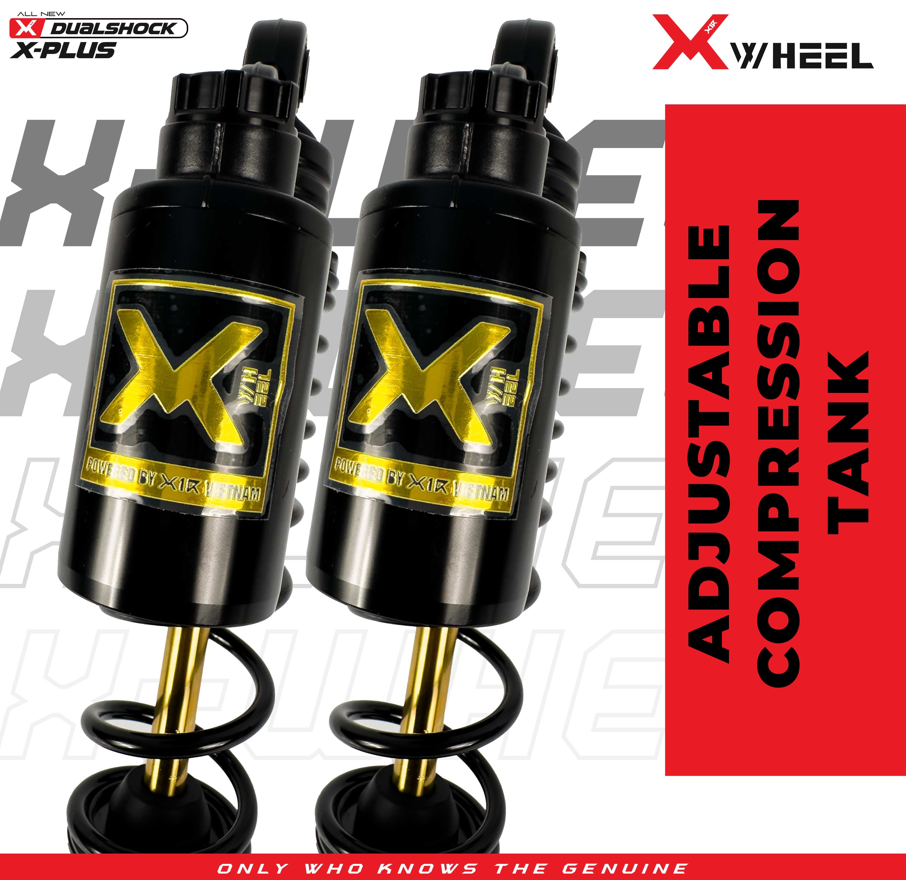 X-WHEEL Shock Breaker Dual O-Series X-Plus PCX 335MM Black Gold