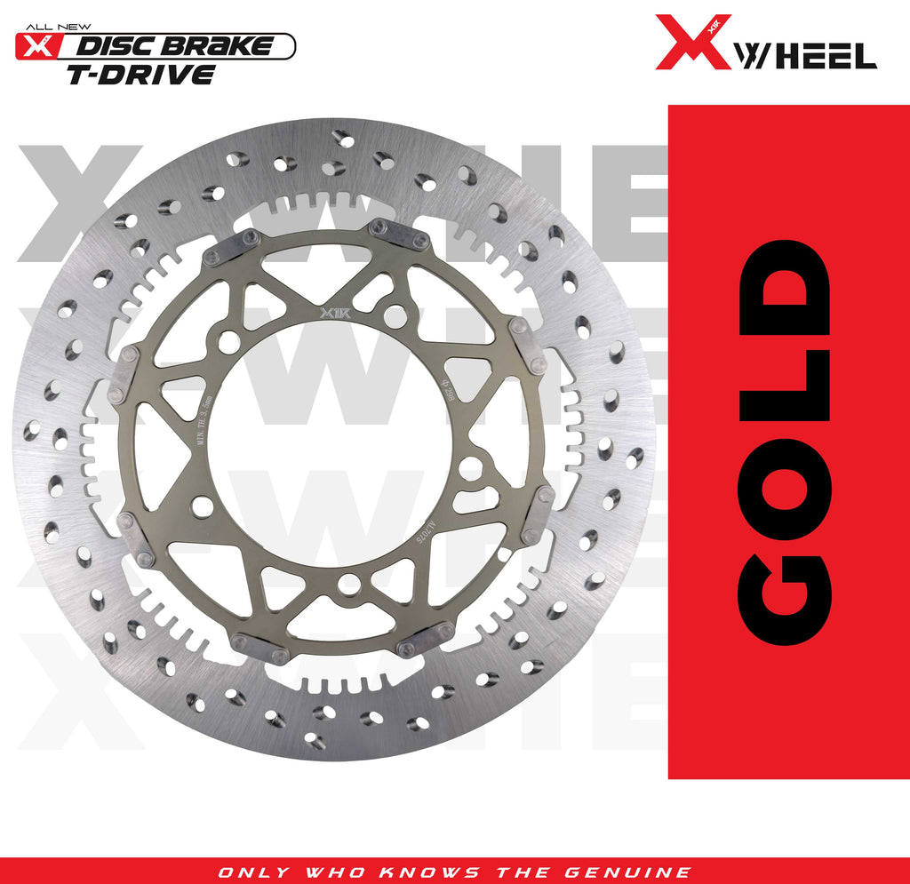 X-WHEEL T-Drive Brake Disc MXKing 150 298MM BlackGold