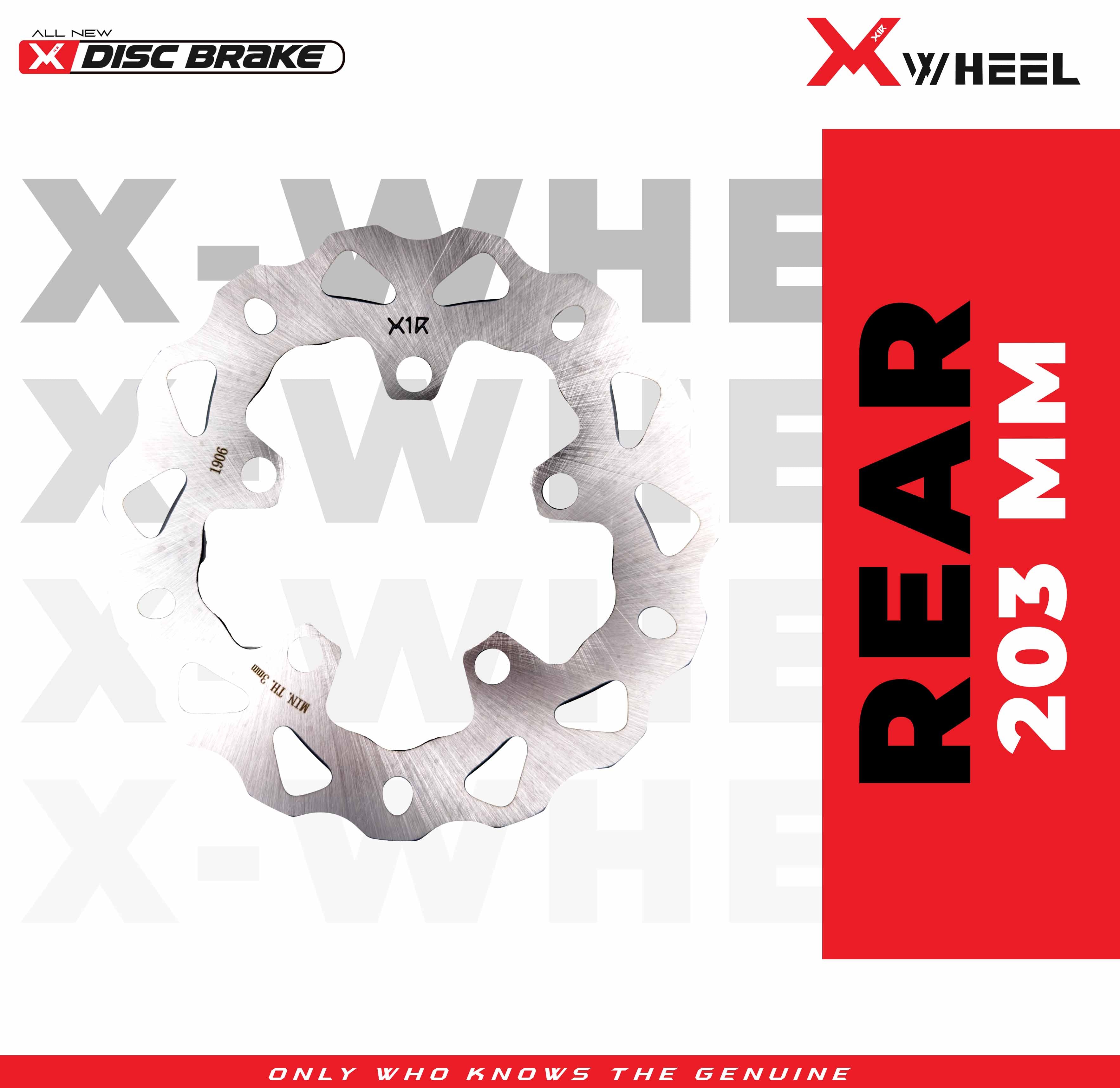 X-WHEEL Brake Disc Front/Rear MXKing 150 245/203MM